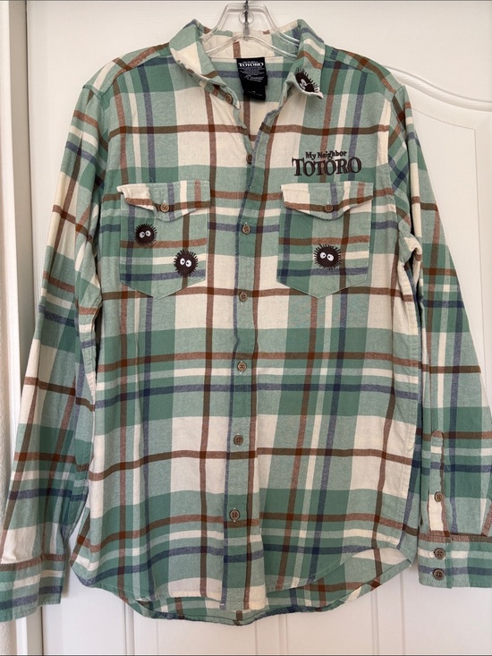 Studio Ghibli Other - Women’s Vintage My Neighbor Totoro Button Down Long-Sleeve Shirt Size Medium